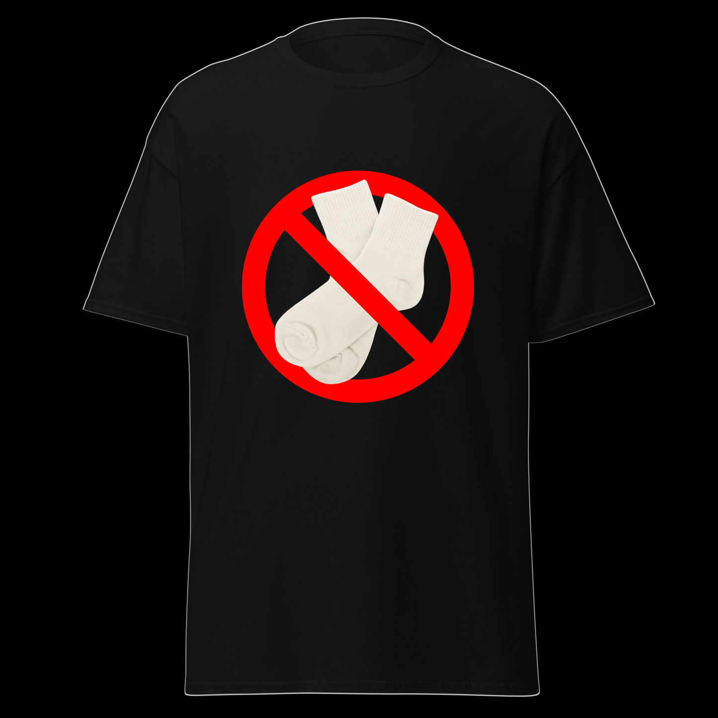 Socks forbidden Tee