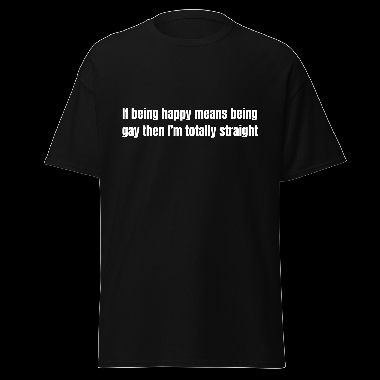 Totally Straight Tee